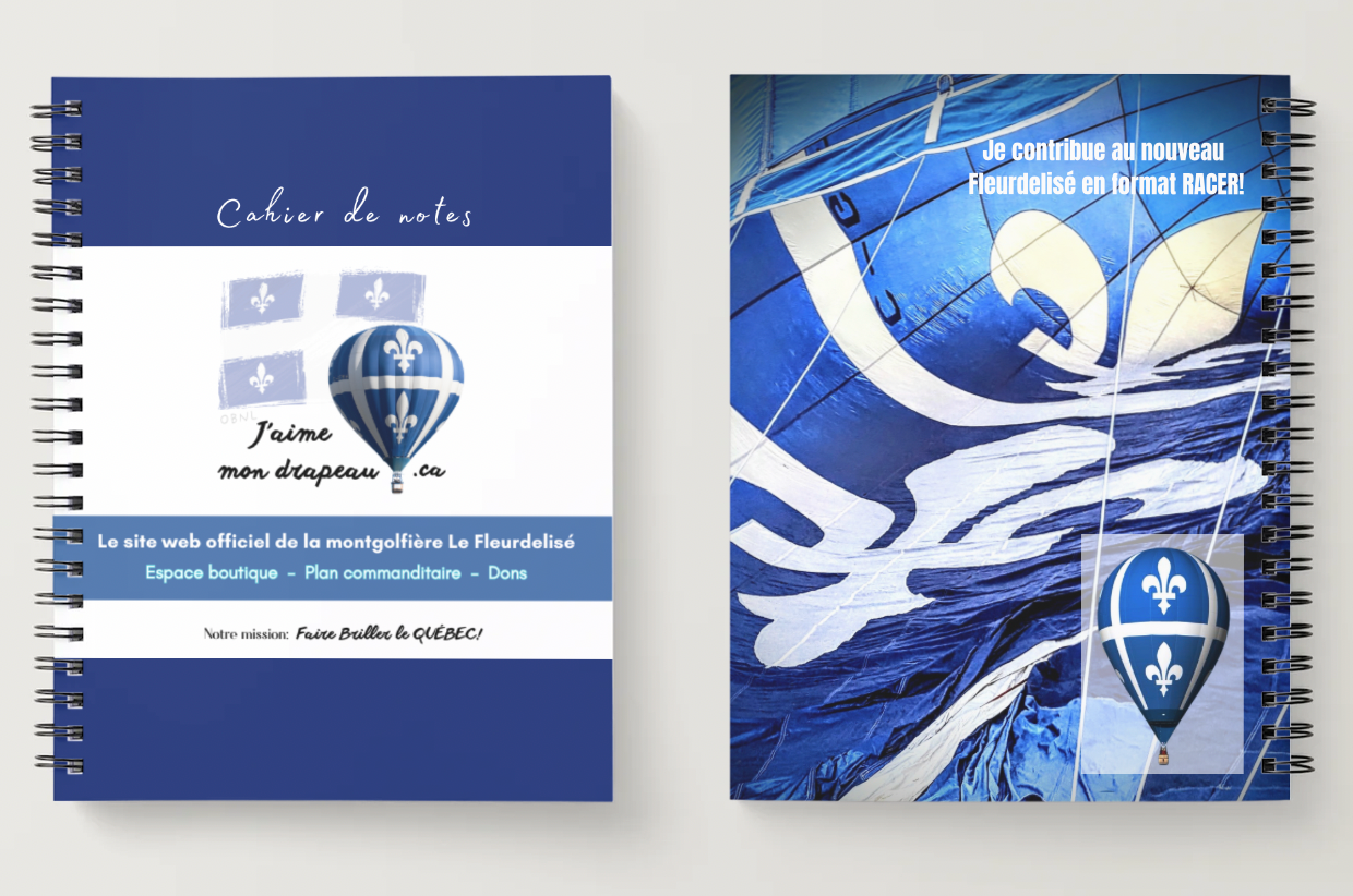 Cahier de notes Grand format